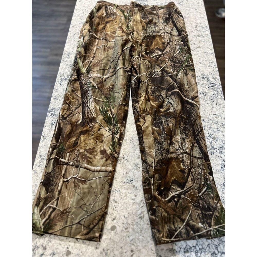 FIELD & STREAM Men’s Camo Hunting Pants Drawstring Size Large